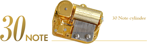 30 Note cylinder