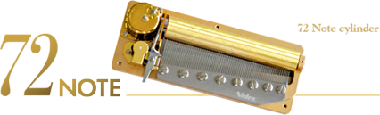 72 Note cylinder