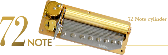 72 Note cylinder